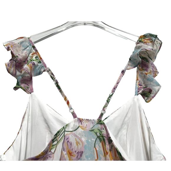 Few Moda o.p.t. Ingrid Dress-Floral Multi Midaxi Dress/M - Picture 6 of 9